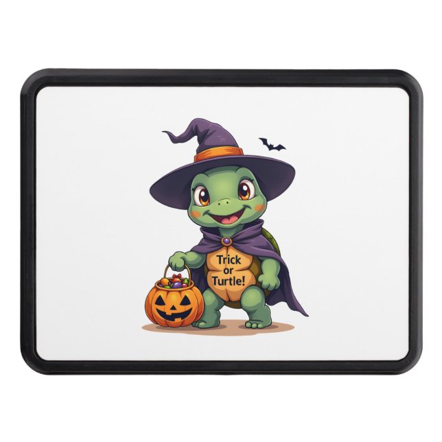 Trick-or-Turtle Trailer Hitch Cover (Front)