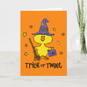 Trick or Tweet Card