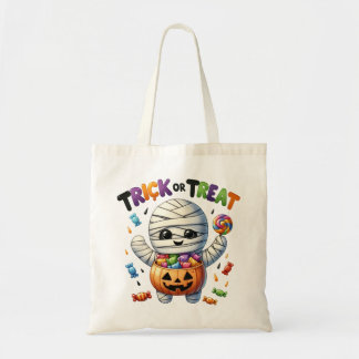 Trick ou sac de traitement de la folie de maman