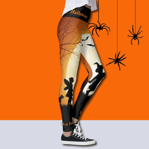 Trick ou traitement Halloween Leggings Pantalons C