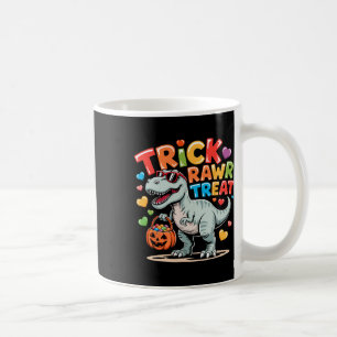 Trick Rawr Treat Dinosaur Trex Toddler Boys Hallow Coffee Mug