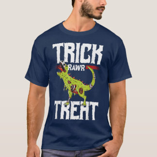 Trick Rawr Treat T-Rex Candy Halloween For 2878 T-Shirt