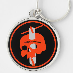 Trick Scooter Freestyle Skatepark Keychain
