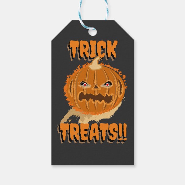 TRICK TREATS!! (HALLOWEEN) GIFT TAGS (Front)