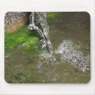 Trickling Waterfall Bubbling Water Mousepad
