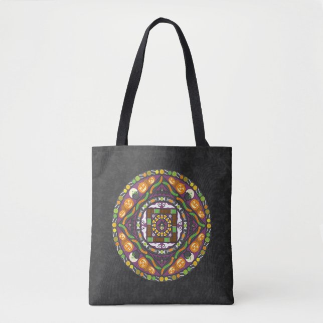 Tricks and Treats Mandala All-Over-Print Bag (Front)