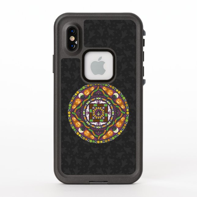 Tricks and Treats Mandala Lifeproof Case (Back)
