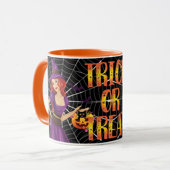Tricks or Treats Mug (Front Left)