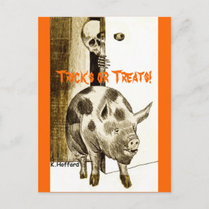 Tricks or Treats! Postcard