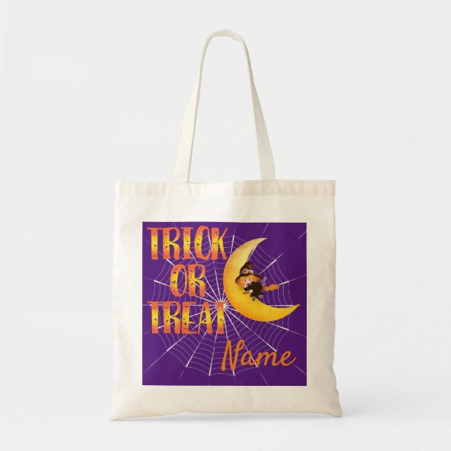 Tricks or Treats Tote Bag (Front)
