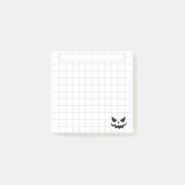Tricks & Scribbles: Halloween Collection Post-it Notes (Front)