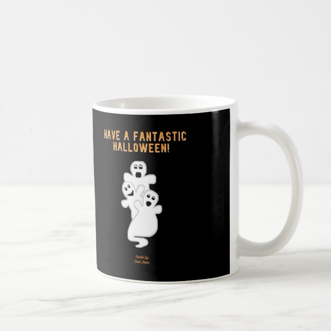Trickster Ghosts Coffee Mug (Right)