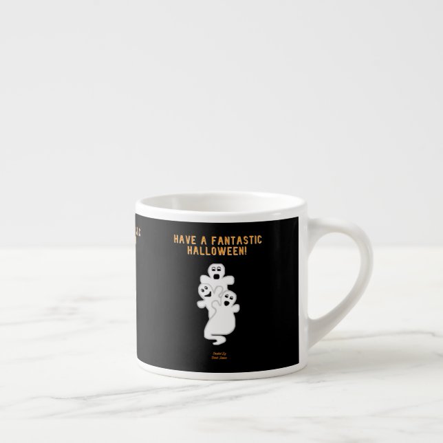 Trickster Ghosts Espresso Mug (Droite)