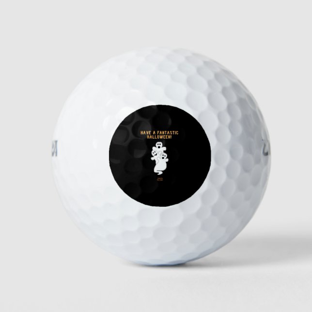 Trickster Ghosts Golf Balls (Front)