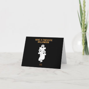 Trickster Ghosts Horizontal Greeting Card