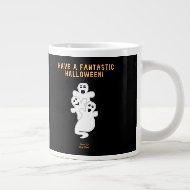 Trickster Ghosts Jumbo Mug (Right)