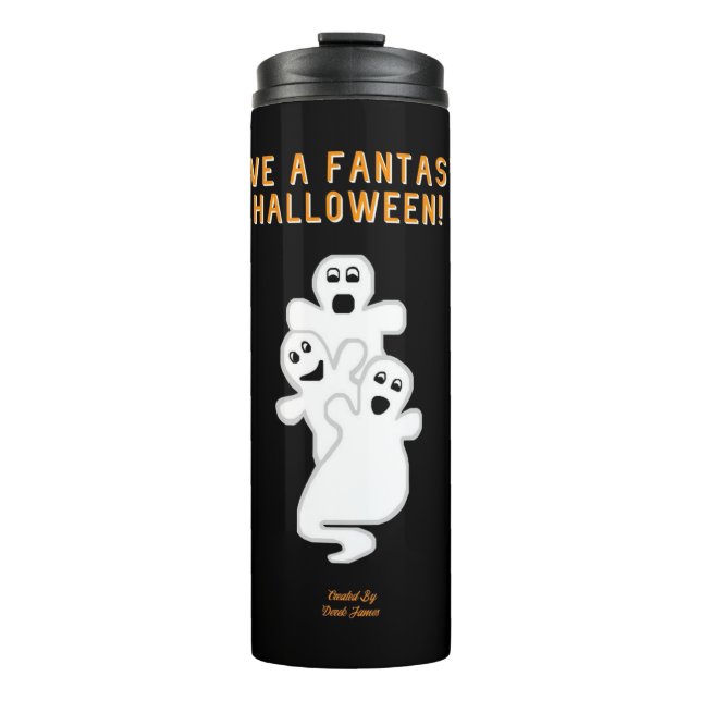 Trickster Ghosts Thermal Tumbler (Front)