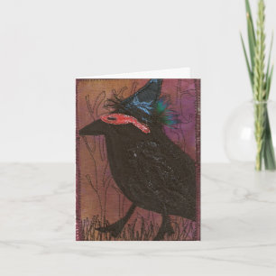 Tricky Crow Card