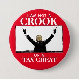 Tricky Don 3 Inch Round Button