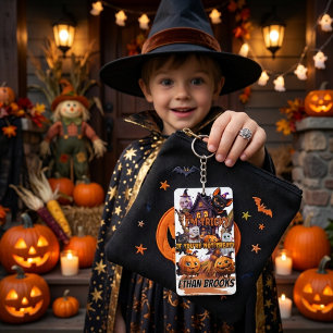 Tricky or Treaty Kids Halloween Acrylic Keychain