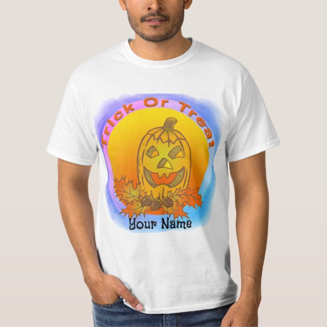 Tricky Pumpkin t-shirts (Front)