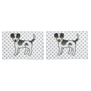Tricolor Danish-Swedish Farmdog Cute Dog Pillowcase