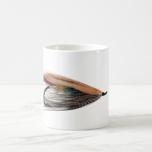 Tricolor Salmon Fly Mug (Center)