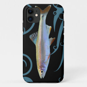 Tricolor Shiner with Stylized Waves iPhone 11 Case