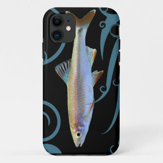 Tricolor Shiner with Stylized Waves iPhone 11 Case