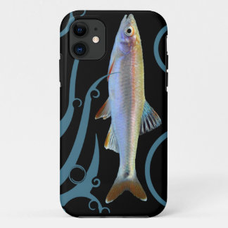Tricolor Shiner with Stylized Waves iPhone 11 Case