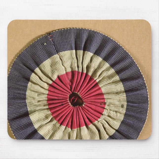Tricolore rosette mouse pad (Front)