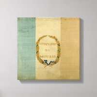 Tricolore with the motto 'Live Free or Die'