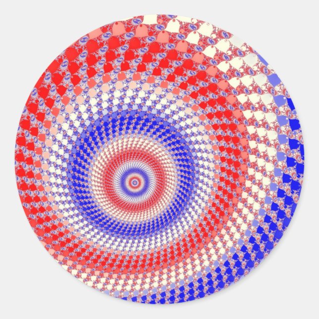 Tricolour Roundalls Stickers (Front)