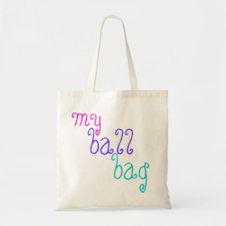 tricot drôle "mon sac de boule" pour des boules de