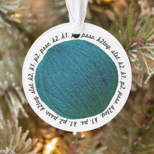 Tricot Lingo Fil Bal Artisanat Turquoise