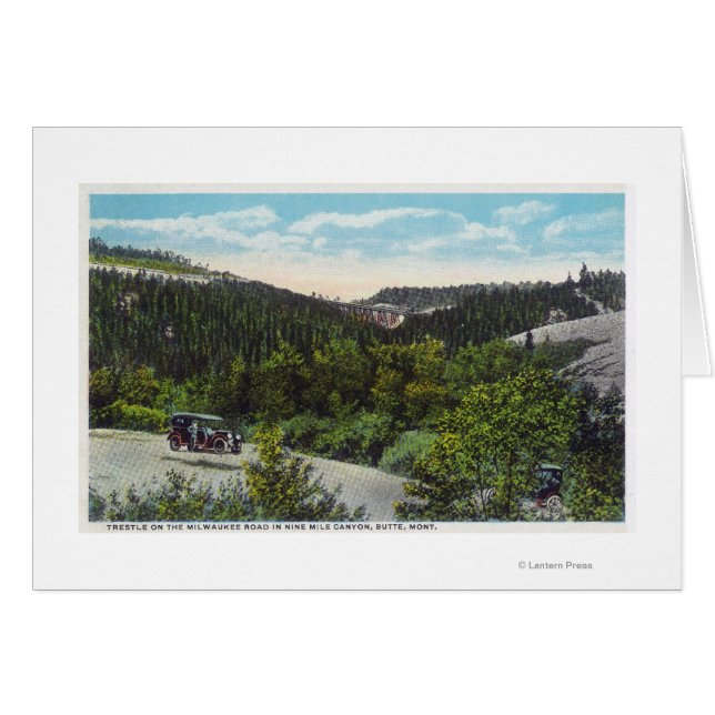 Tricot sur le Milwaukee - Nine Mile Canyon (Devant horizontal)