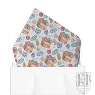 Tricotage de papier de soie