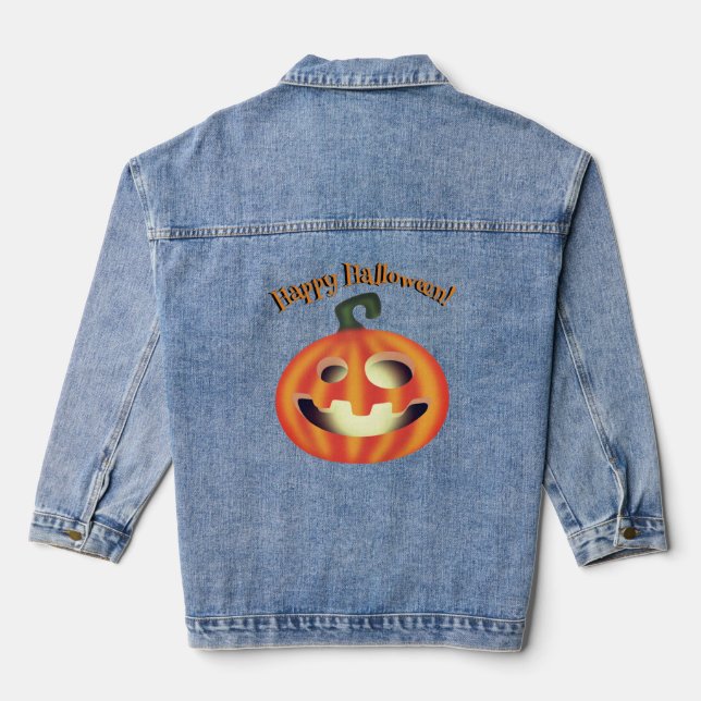 Tricoter ou traiter le Citrouille d'Halloween (Verso)