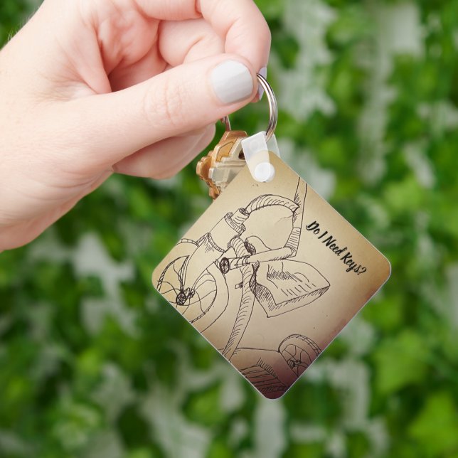 Tricycle Keychain (Hand)