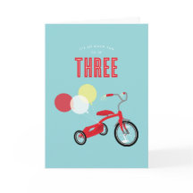 Tricylce Third Birthday