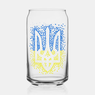 Trident de l'emblème ukrainien tryzub dispersant l