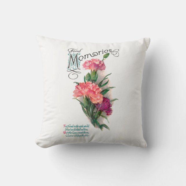 Tried And True Friend Throw Pillow (Front)