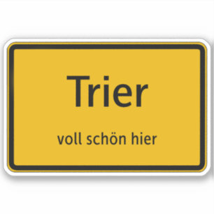 Trier Sticker Autosticker