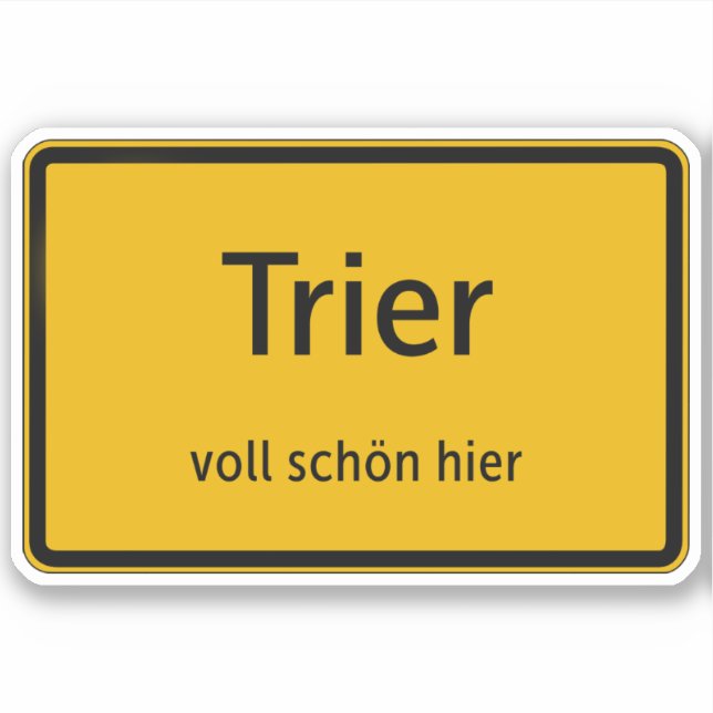 Trier Sticker Autosticker (Front)