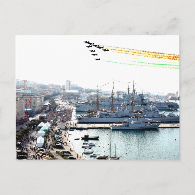 trieste frecce tricolori postcard (Front)
