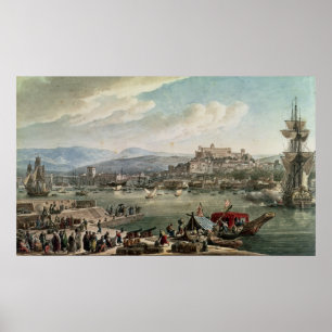 Trieste Harbour, 1802 Poster