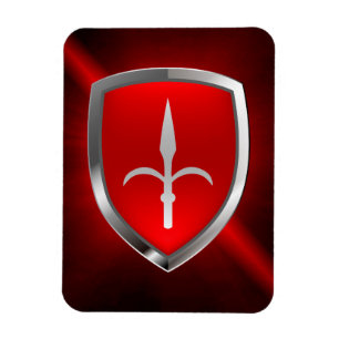 Trieste Mettalic Emblem Magnet