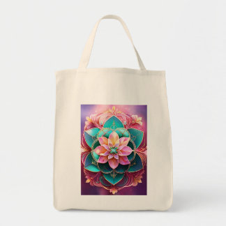 Trifleur fleur rose fleur symbole Sac fourre-tout 