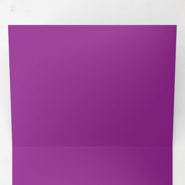 Trifold Invitation | Elegant | Custom Event Card (Inside First)