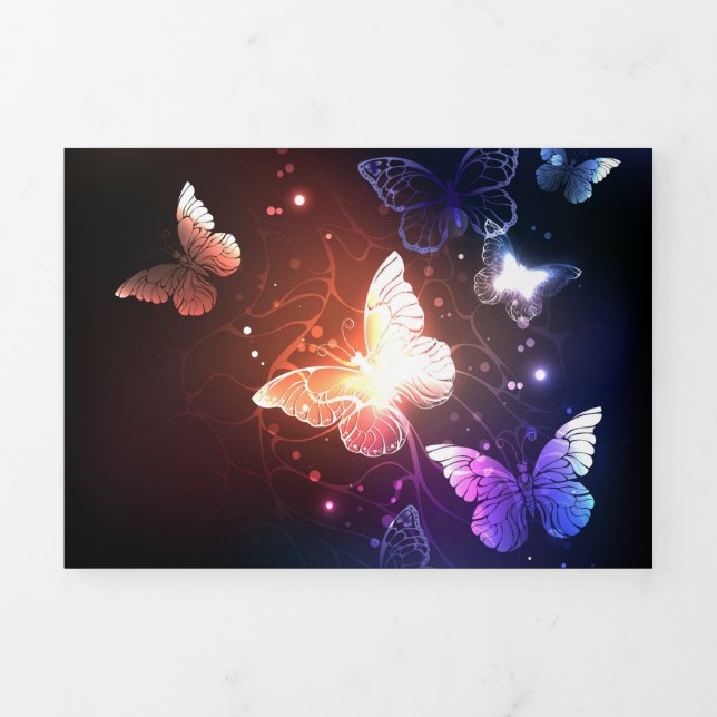 Trifold Letter Fold Holiday Card (Cover)